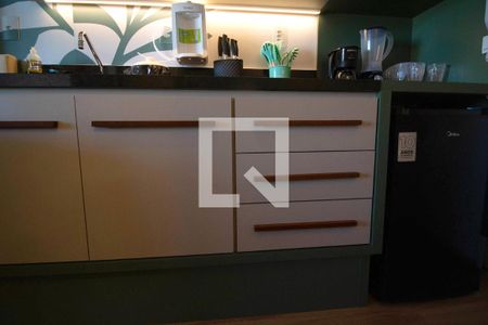 Studio para alugar com 25m², 1 quarto e sem vagaCozinha