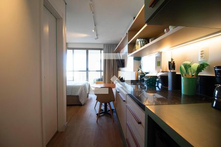 Studio para alugar com 25m², 1 quarto e sem vagaCozinha