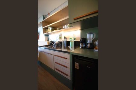 Studio para alugar com 25m², 1 quarto e sem vagaCozinha