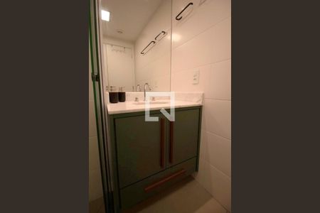 Studio para alugar com 25m², 1 quarto e sem vagaBanheiro da Suíte