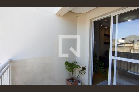 Varanda da Sala de apartamento para alugar com 2 quartos, 50m² em Santa Maria, Santo André