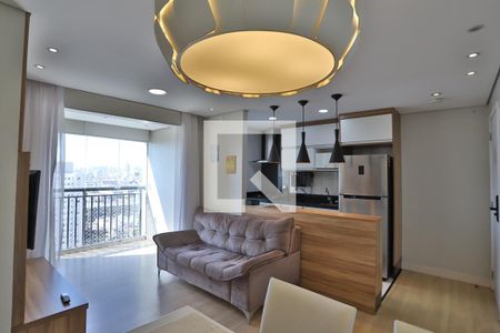 Sala de apartamento para alugar com 2 quartos, 52m² em Brás, São Paulo