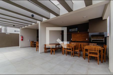 Área comum - Churrasqueira de apartamento para alugar com 2 quartos, 34m² em Mooca, São Paulo