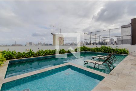 Apartamento para alugar com 34m², 2 quartos e sem vagaÁrea comum - Piscina