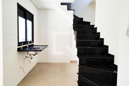 Cozinha de apartamento à venda com 2 quartos, 115m² em Santa Terezinha, Santo André