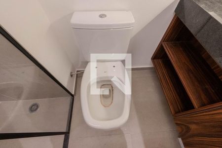 Studio para alugar com 24m², 1 quarto e sem vaga Studio para alugar com 24m², 1 quarto e sem vagaBanheiro