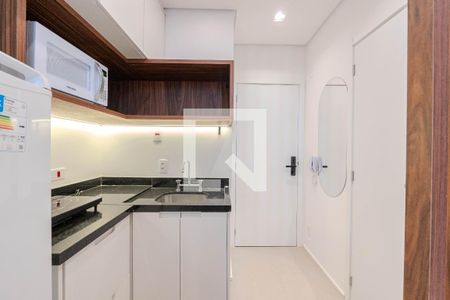 Studio para alugar com 24m², 1 quarto e sem vaga Studio para alugar com 24m², 1 quarto e sem vagaCozinha Studio