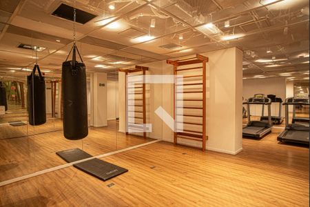 Studio para alugar com 24m², 1 quarto e sem vaga Studio para alugar com 24m², 1 quarto e sem vagaÁrea comum - Academia