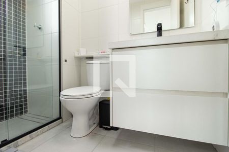 Apartamento à venda com 37m², 1 quarto e sem vaga Apartamento à venda com 37m², 1 quarto e sem vagaBanheiro da Suíte