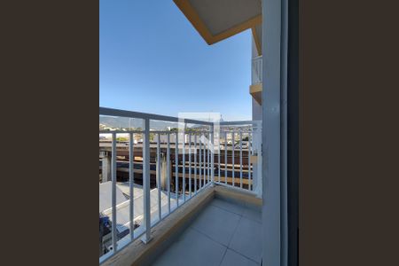 Varanda da Sala de apartamento para alugar com 2 quartos, 56m² em São Cristóvão, Rio de Janeiro