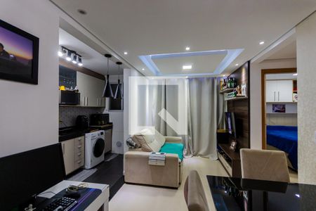 Sala de apartamento para alugar com 2 quartos, 48m² em Utinga, Santo André