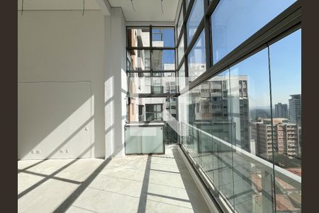 Varanda da Sala de apartamento à venda com 2 quartos, 96m² em Vila Clementino, São Paulo
