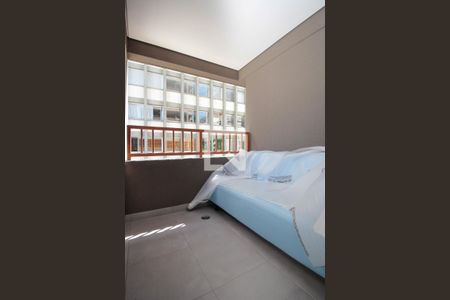 Varanda de kitnet/studio para alugar com 1 quarto, 27m² em Jardim Paulista, São Paulo