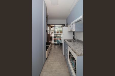 Cozinha de kitnet/studio para alugar com 1 quarto, 27m² em Jardim Paulista, São Paulo
