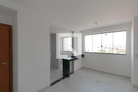 Sala de apartamento à venda com 2 quartos, 50m² em Santa Branca, Belo Horizonte