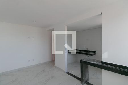 Sala de apartamento à venda com 2 quartos, 50m² em Santa Branca, Belo Horizonte