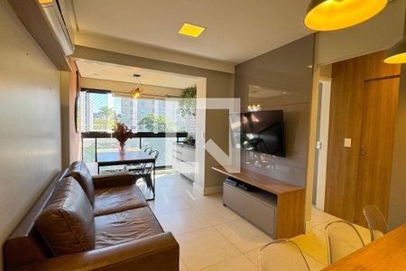Sala de apartamento à venda com 2 quartos, 50m² em Bethaville Ii, Barueri