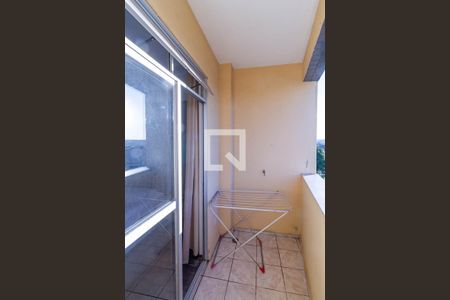 Apartamento à venda com 90m², 3 quartos e 2 vagasVaranda do quarto 1