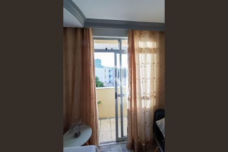 Varanda da sala  de apartamento à venda com 3 quartos, 90m² em Castelo, Belo Horizonte