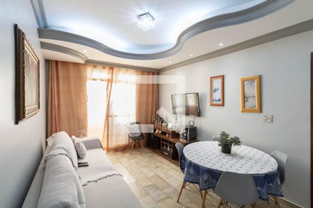 Sala  de apartamento à venda com 3 quartos, 90m² em Castelo, Belo Horizonte