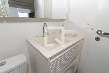 Studio para alugar com 34m², 1 quarto e 1 vaga Studio para alugar com 34m², 1 quarto e 1 vagaBanheiro