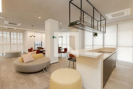Apartamento para alugar com 32m², 1 quarto e sem vagaÁrea comum - Salão de festas