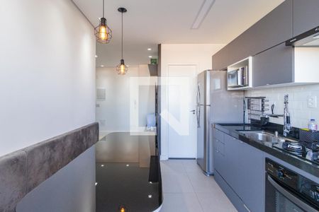 Apartamento à venda com 40m², 1 quarto e 1 vagaCozinha e área de serviço