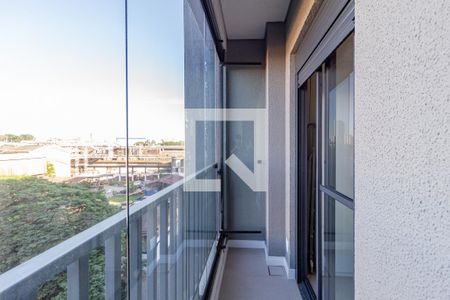 Sacada Sala de apartamento à venda com 1 quarto, 40m² em Industrial Centro, Osasco