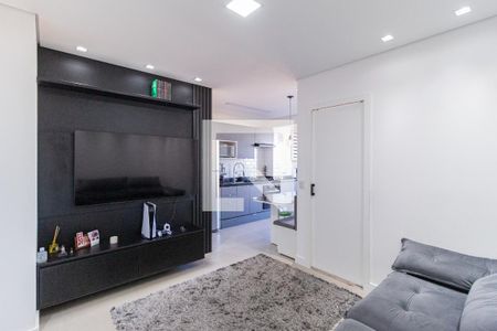 Sala de apartamento à venda com 1 quarto, 40m² em Industrial Centro, Osasco
