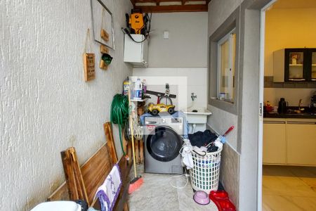 Área de Serviço de casa de condomínio para alugar com 2 quartos, 58m² em Vilamar, Praia Grande