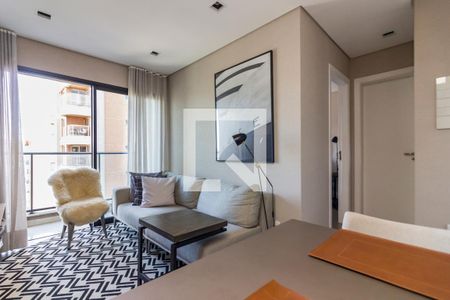Sala  de kitnet/studio para alugar com 1 quarto, 40m² em Pinheiros, São Paulo