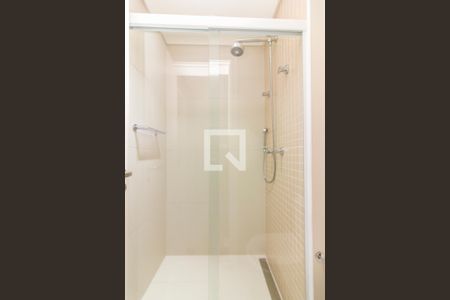Banheiro  de kitnet/studio para alugar com 1 quarto, 40m² em Pinheiros, São Paulo