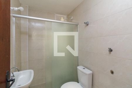 Banheiro de kitnet/studio para alugar com 1 quarto, 33m² em Vila Buarque, São Paulo