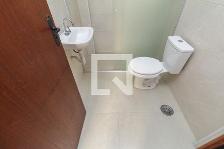 Banheiro de kitnet/studio para alugar com 1 quarto, 33m² em Vila Buarque, São Paulo