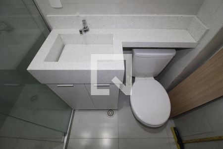 Banheiro de kitnet/studio à venda com 1 quarto, 27m² em Santana, São Paulo