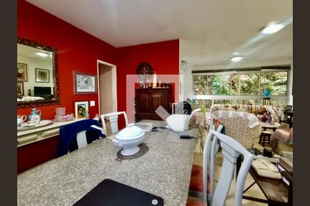 Sala de apartamento à venda com 3 quartos, 125m² em Lagoa, Rio de Janeiro