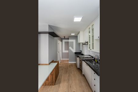 Sala, cozinha e área de serviço de apartamento à venda com 2 quartos, 40m² em Vila Siqueira (zona Norte), São Paulo