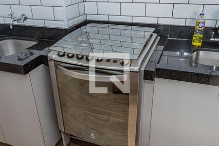 Sala, cozinha e área de serviço de apartamento à venda com 2 quartos, 40m² em Vila Siqueira (zona Norte), São Paulo
