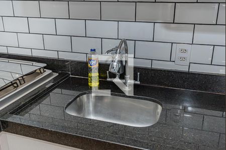 Sala, cozinha e área de serviço de apartamento à venda com 2 quartos, 40m² em Vila Siqueira (zona Norte), São Paulo