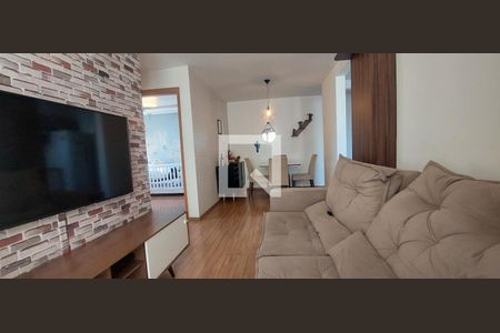 Sala de apartamento para alugar com 2 quartos, 50m² em Utinga, Santo André