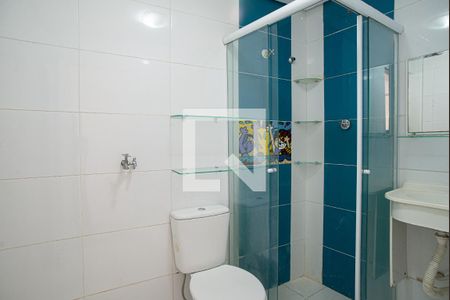 Banheiro de kitnet/studio para alugar com 1 quarto, 35m² em Centro, São Paulo