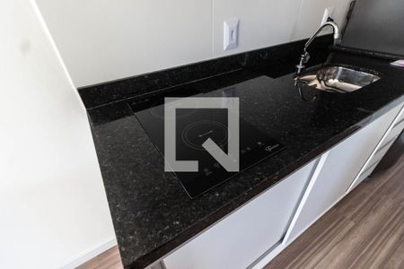 Cozinha de apartamento para alugar com 1 quarto, 25m² em Jardim São Paulo(zona Norte), São Paulo