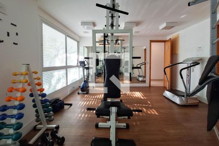 Área comum - Academia de apartamento para alugar com 3 quartos, 110m² em São Francisco, Niterói