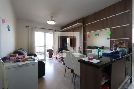 Sala de apartamento para alugar com 3 quartos, 78m² em Parque Independencia, São Paulo