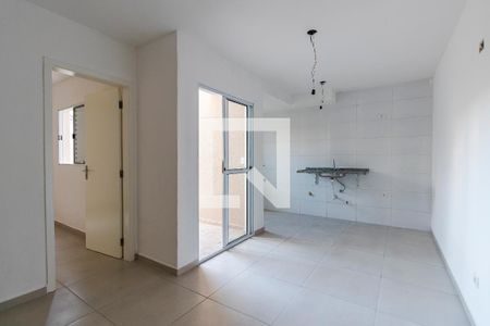 Sala / Cozinha de apartamento à venda com 1 quarto, 40m² em Vila Carrão, São Paulo