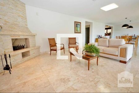 Sala de casa à venda com 5 quartos, 619m² em Mangabeiras, Belo Horizonte