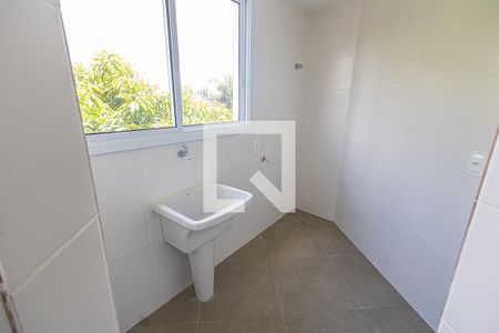 Area de serviço de apartamento à venda com 3 quartos, 97m² em Liberdade, Belo Horizonte