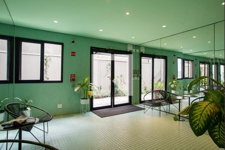 Apartamento à venda com 35m², 2 quartos e sem vagaÁrea comum - Hall Social