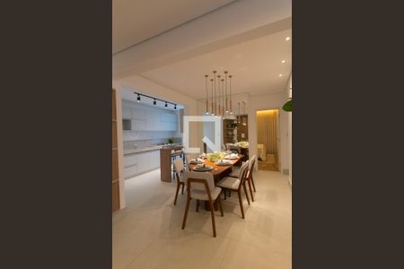 Sala de Jantar de apartamento à venda com 3 quartos, 82m² em Paquetá, Belo Horizonte