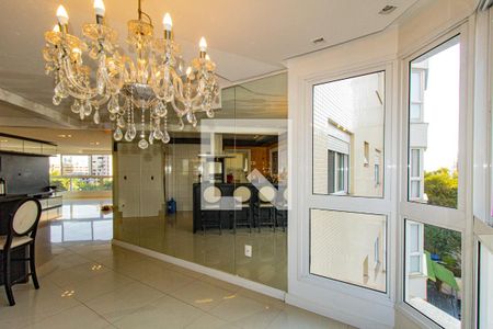 Apartamento à venda com 193m², 4 quartos e 3 vagas Apartamento à venda com 193m², 4 quartos e 3 vagasDetalhe da Área gourmet